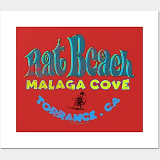 RAT Beach Malaga Cove: California Surf Breaks Posters and Art